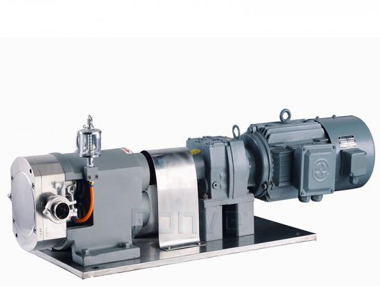 V-inlet rotary lobe pumps/ Rotor pumps with oil lubrication