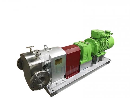 Asphalt emulsion transfer pump