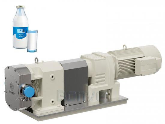 Lobe Pumps for Condensed Milk Transfer