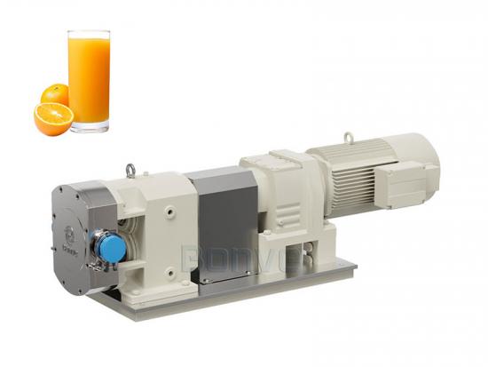 Lobe Pumps for Concentrated juice Transfer