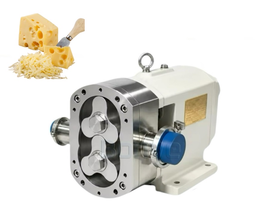 Food Grade Stainless Steel Cheese Rotor Pump