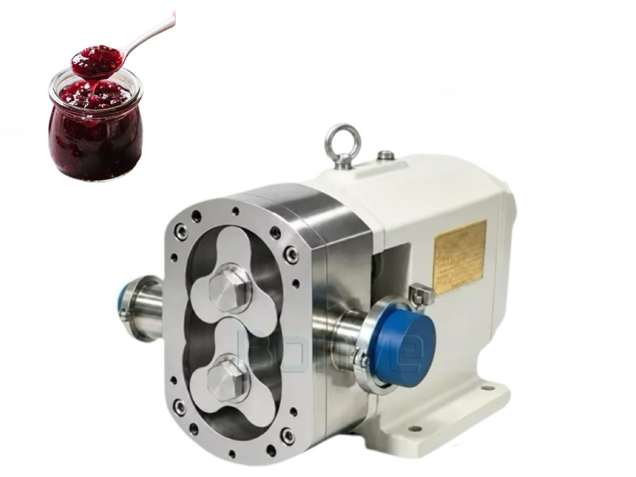 Food Grade Stainless Steel Jam Rotor Pump